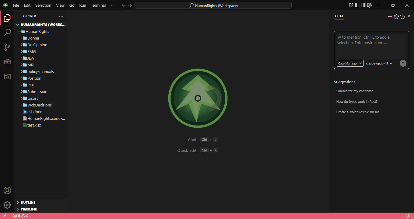 SafeAppeals Main Workspace